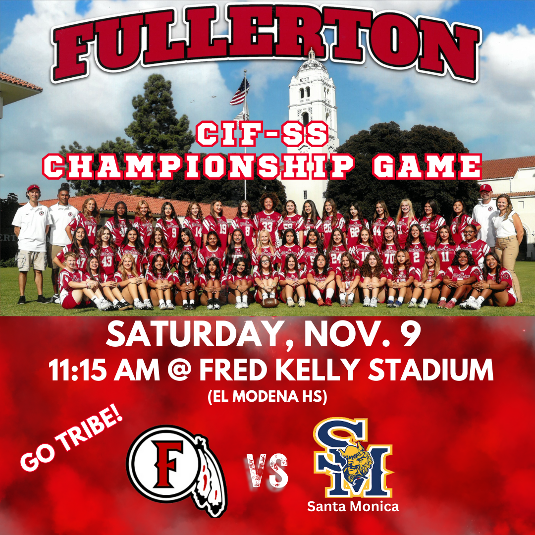 Girls Flag Football Championship Game Announcement
