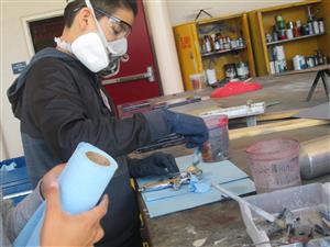 paint gun cleaning 